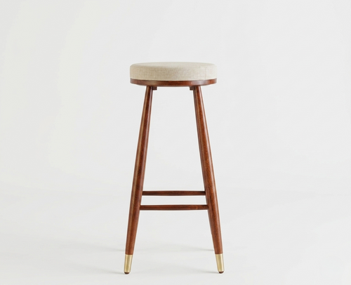 Alden Upholstered Bar Stool | Mid-Century Modern Counter Stool