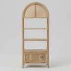 ArcCane Display Shelf | Premium Wooden Storage Unit