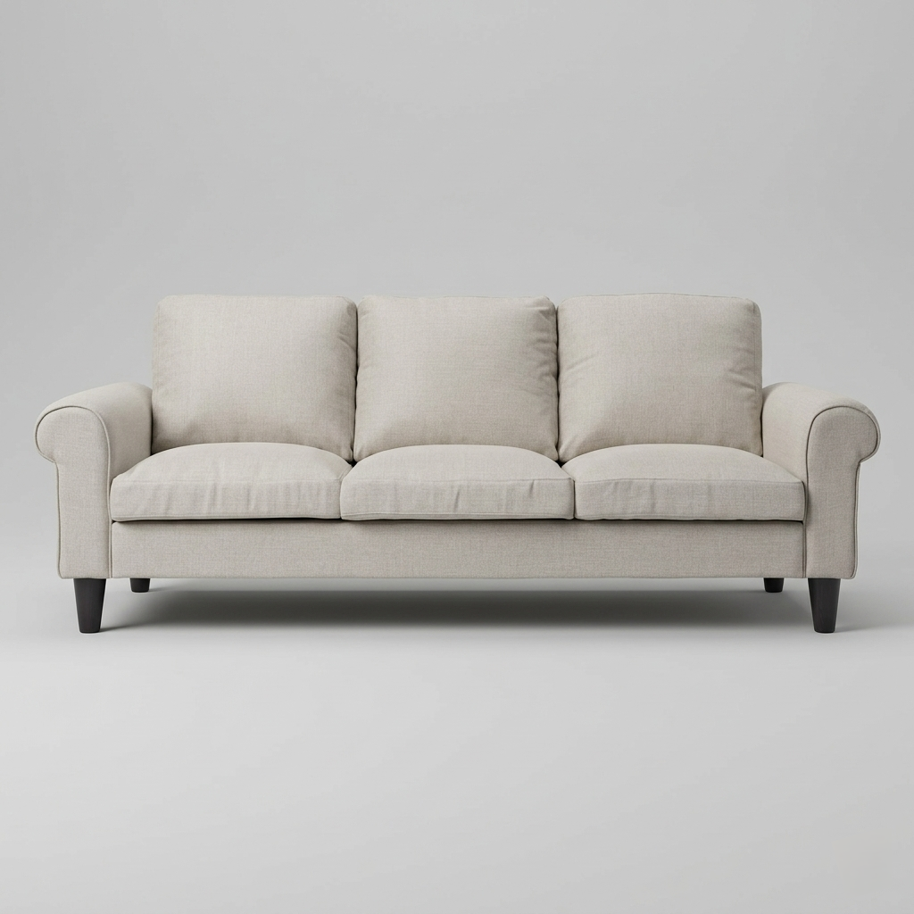 Modern fabric sofa 3 seater comfortable couch furniture for home in Jodhpur India