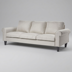 Modern fabric sofa 3 seater comfortable couch furniture for home in India