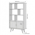 rattan door storage cabinet modern wooden size