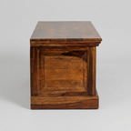 HeritageWood Solid Wood Storage Trunk | Traditional Wooden Blanket Trunk Chest