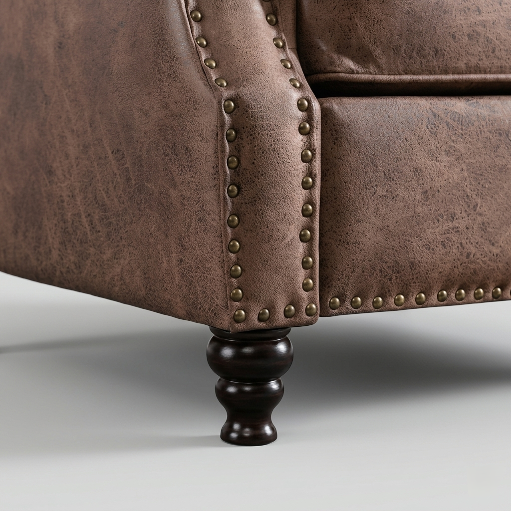 Hudson Vintage Leather Sofa | Modern Classic 3 Seater