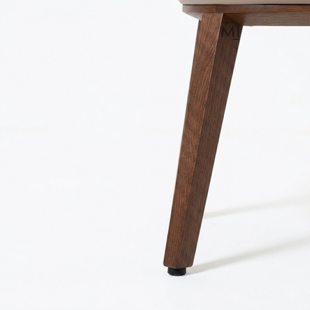 Lunora Upholstered Dining Chair | Modern Curved Accent Dining Seat