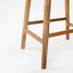 Nova Solid Wood Bar Stool | Minimalist Counter Stool