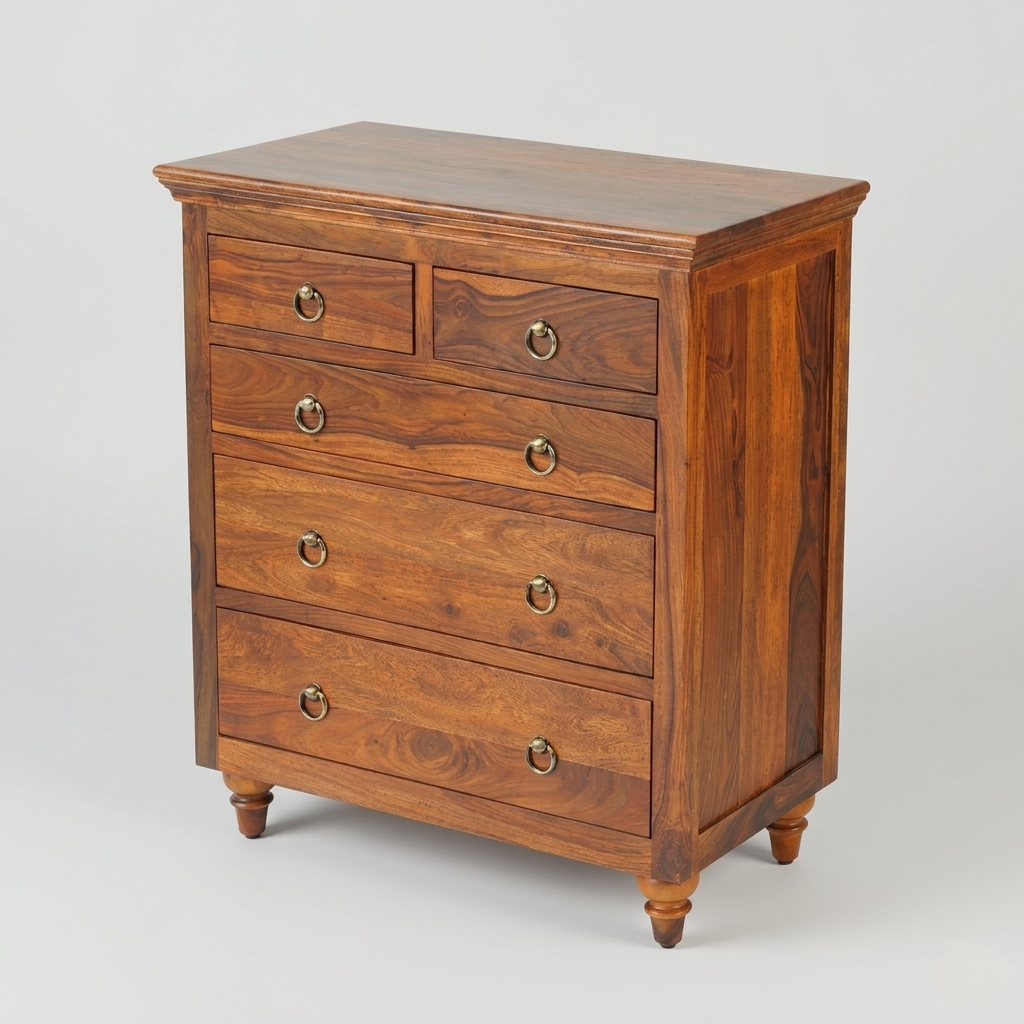 Wooden chest of drawers with multiple storage units in Jodhpur India