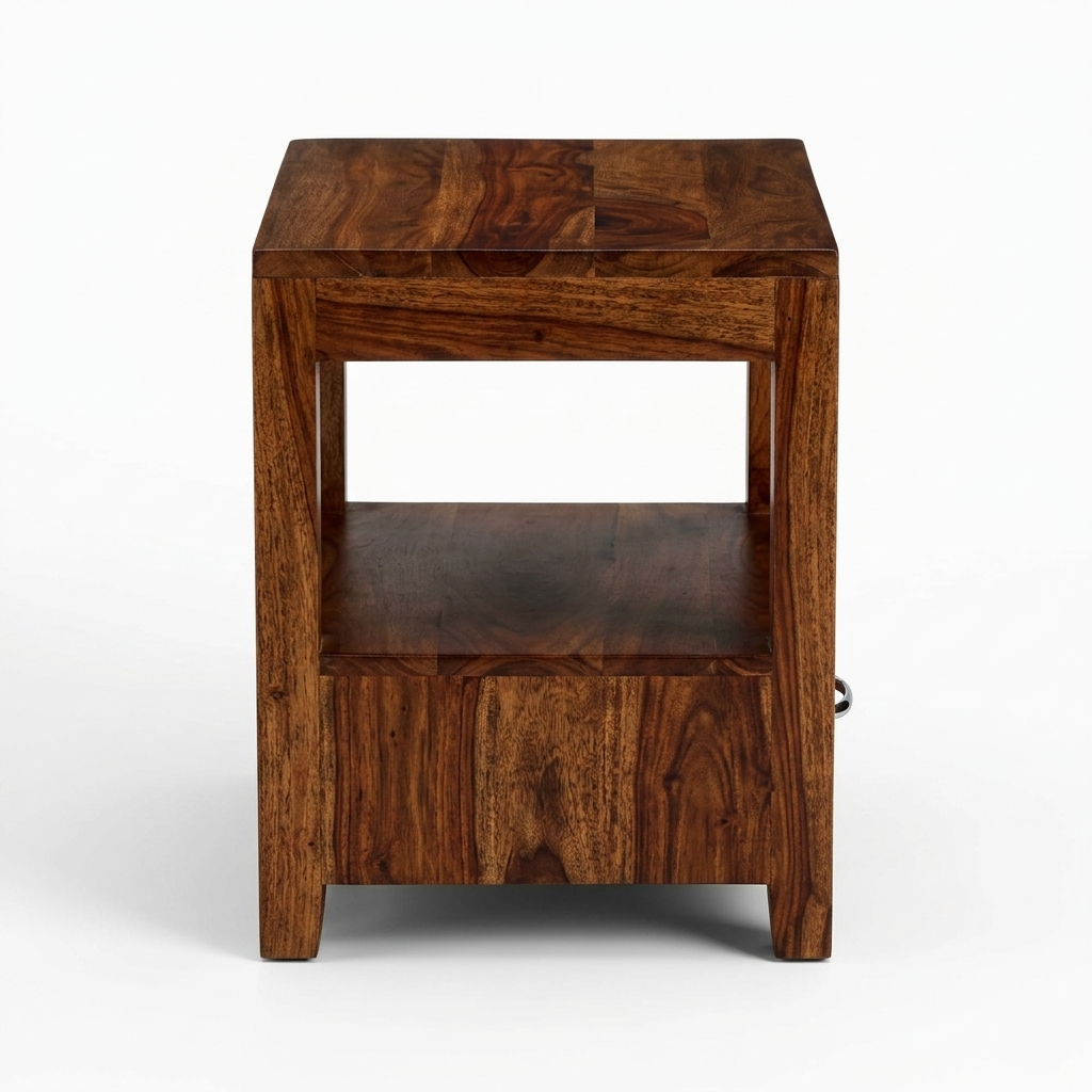 Orvia Wooden Bedside Table