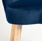 Luxury Velvet Shell Accent Chair | Modern Upholstered Lounge Chair