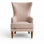 Luxury Wingback Accent Chair | Modern Upholstered Lounge Chair
