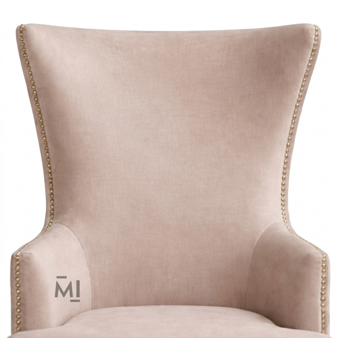 Luxury Wingback Accent Chair | Modern Upholstered Lounge Chair