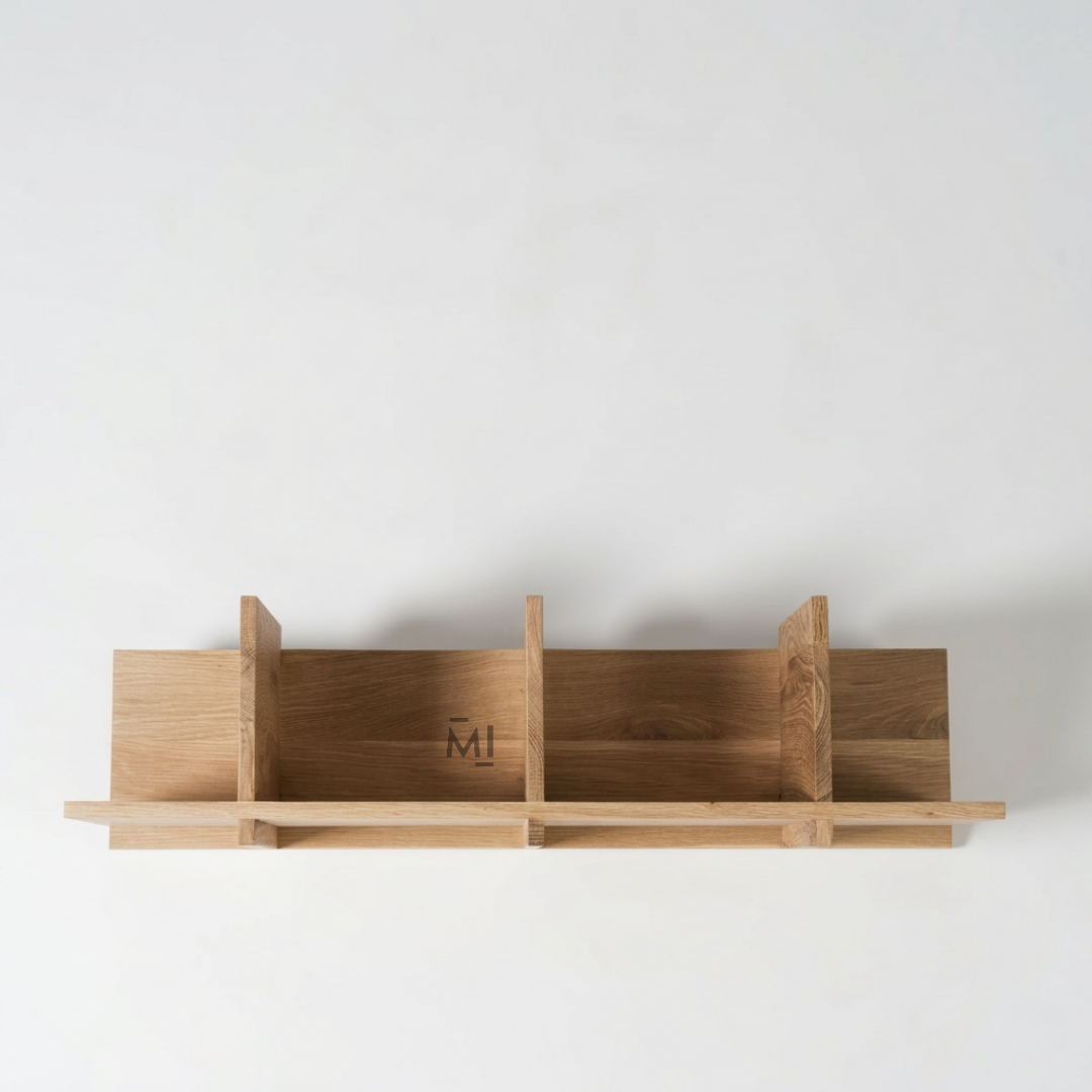 Modern Wooden Floating Wall Shelf | Minimalist Display & Storage Shelf
