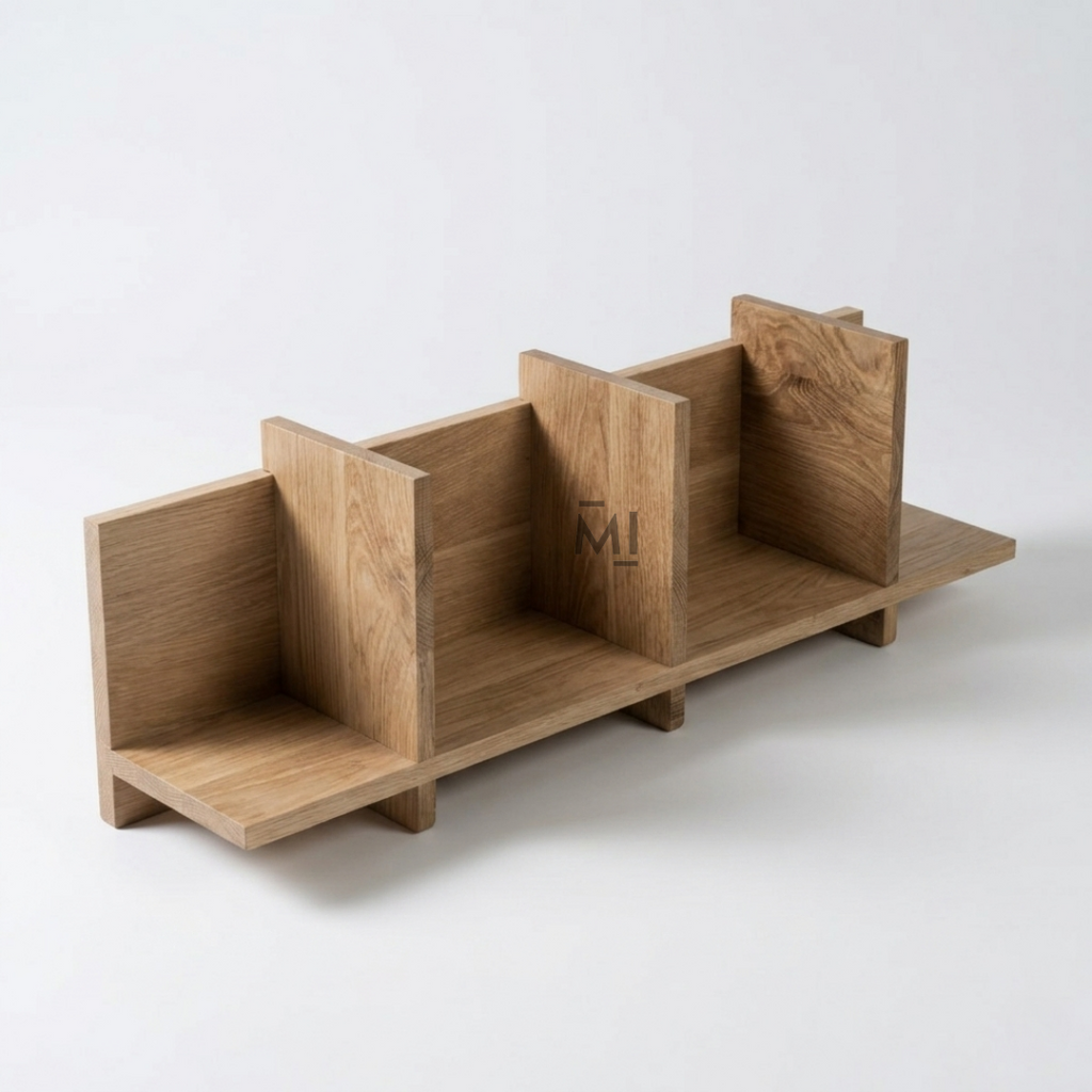 Modern Wooden Floating Wall Shelf | Minimalist Display & Storage Shelf
