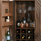 Vertex Grove Solid Wood Bar Cabinet