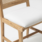 Luma Rattan Dining Chair – Acacia Wood & Hand-woven Rattan Chair
