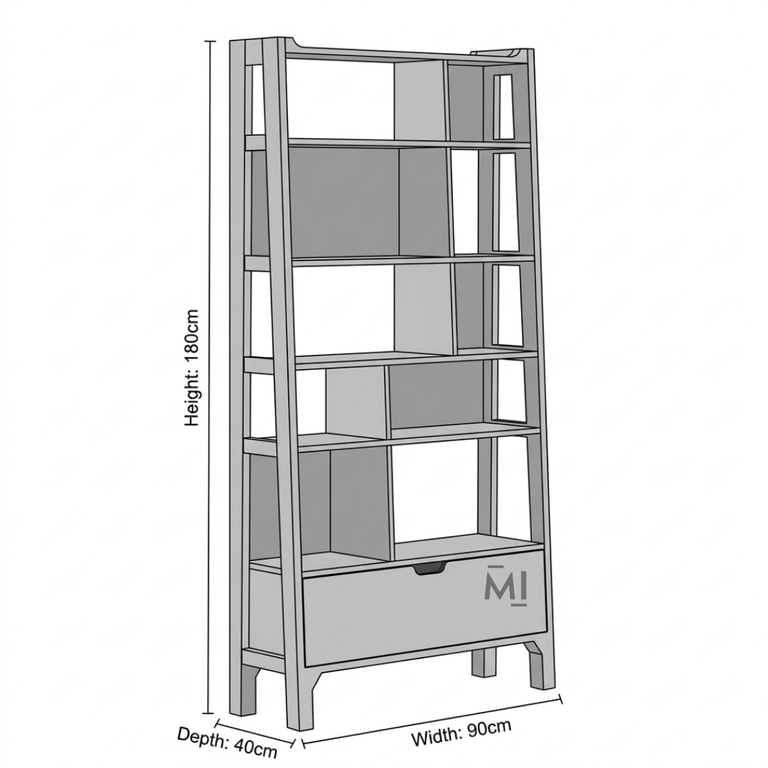 Rovira Display Cabinet | Solid Wood Storage Unit