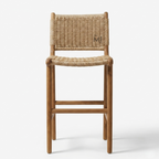 Siena Woven Bar Chair | Natural Rope Counter Stool