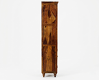Solid Wood Bookshelf Cabinet | Wooden Storage Display Unit