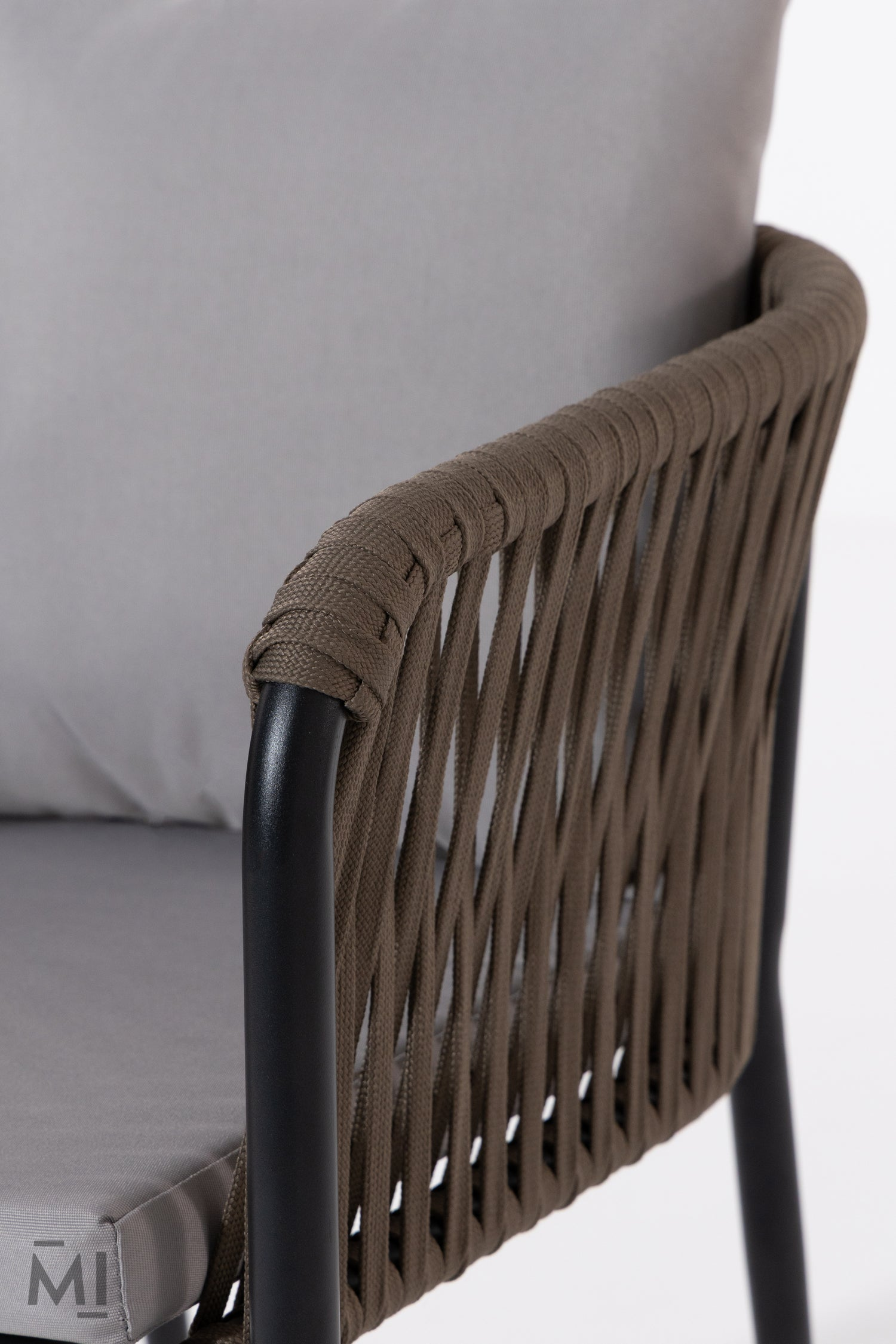 TerraLoom Outdoor Dining Chair | Modern Rope Patio Armchair