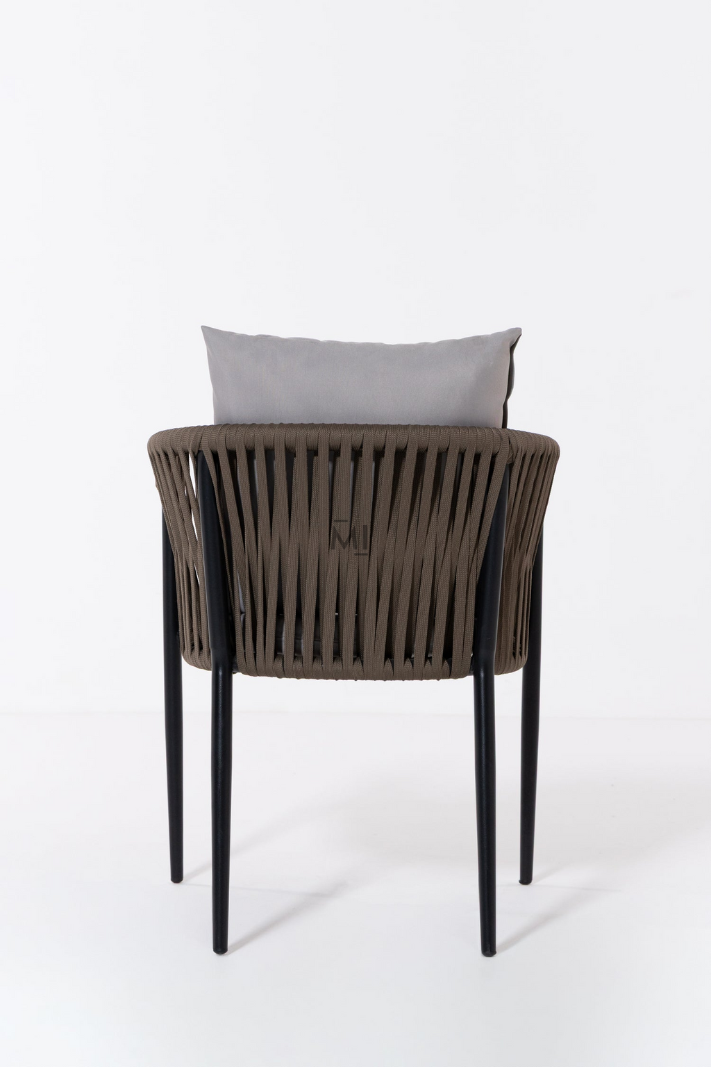TerraLoom Outdoor Dining Chair | Modern Rope Patio Armchair