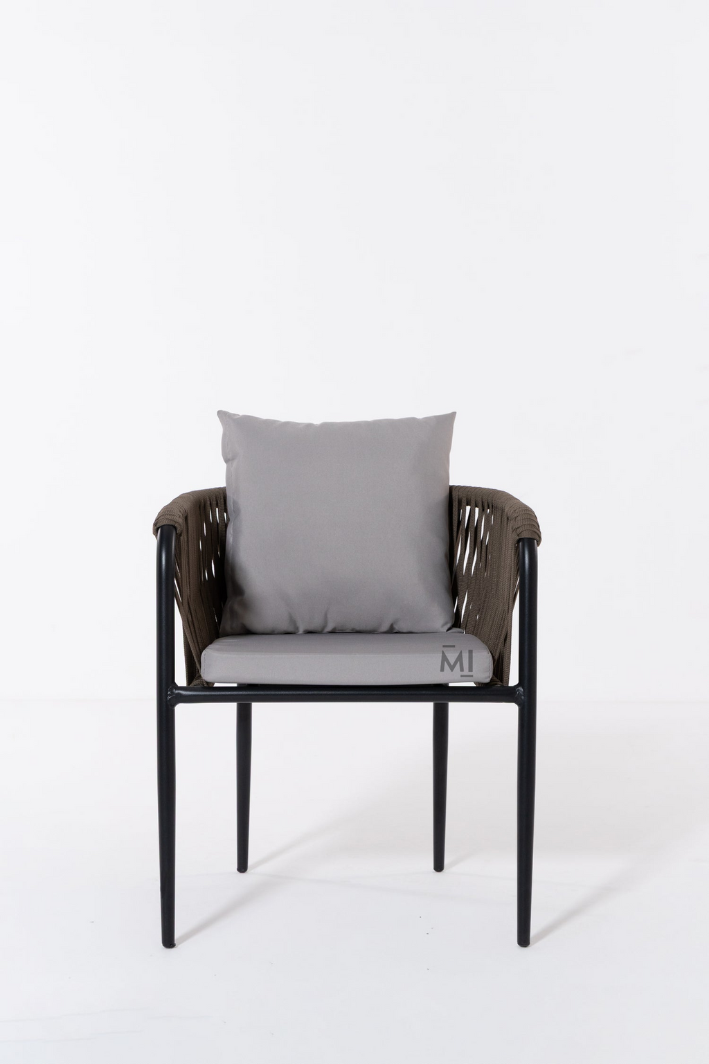 TerraLoom Outdoor Dining Chair | Modern Rope Patio Armchair