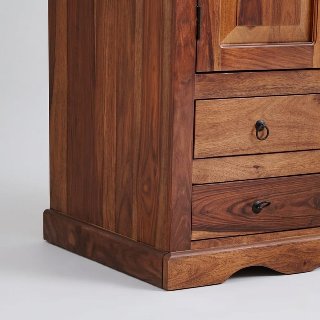 Havon Classic Wooden Wardrobe