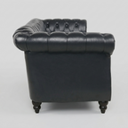 Windsor Chesterfield Leather Sofa | Classic Tufted 3 Seater