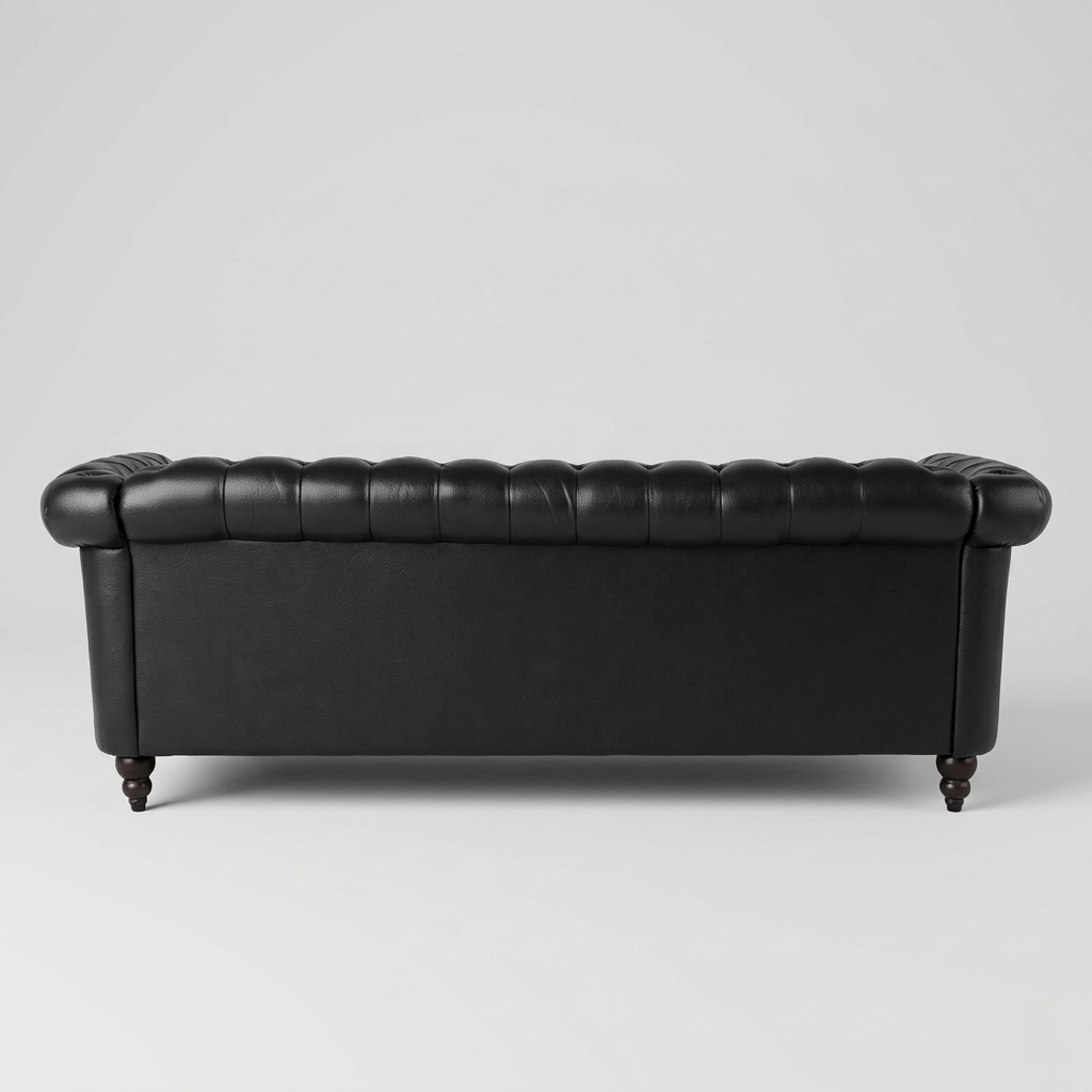 Windsor Chesterfield Leather Sofa | Classic Tufted 3 Seater