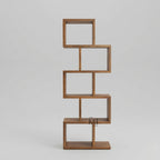Zigra Display Shelf | Geometric Wooden Statement Unit