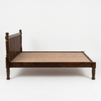 wooden bed frame modern design bedroom furniture